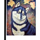 Husky (Fall) - 11""x15"" 2-Sided Garden Banner