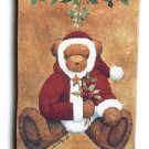 Holly Bear Toland Art Banner