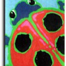 Bright Ladybug Toland Art Banner