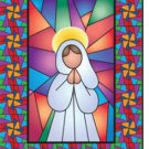 Stained Glass Angel Toland Art Banner