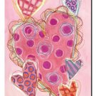 Stitched Hearts Toland Art Banner