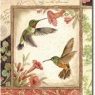 Hummingbird Collage Toland Art Banner