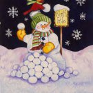 North Pole Toland Art Banner