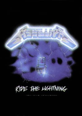 Metallica Textile Poster (Ride the Lightning)