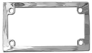 Classic Motorcycle License Plate Frame