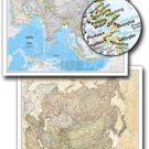 Asia National Geographic Wall Map