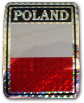 Poland Reflective Decal (Plain)