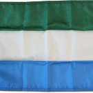 Sierra Leone - 12""X18"" Nylon Flag