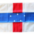 Netherlands Antilles - 12""X18"" Nylon Flag