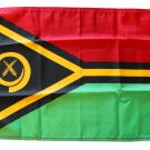 Vanuatu - 12""X18"" Nylon Flag