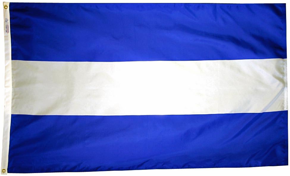 El Salvador - 2'X3' Nylon Flag (Civil)