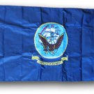 Navy - 2'X3' Double-Sided Nylon Flag Navy - 2'X3' Double-Sided Nylon Flag