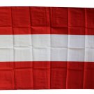 Austria - 3'X5' Polyester Flag (Plain)