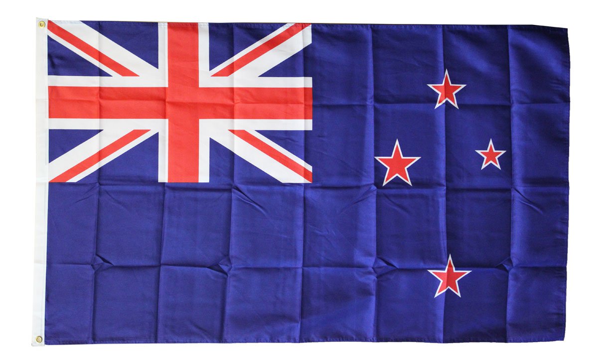 New Zealand - 3'X5' Polyester Flag