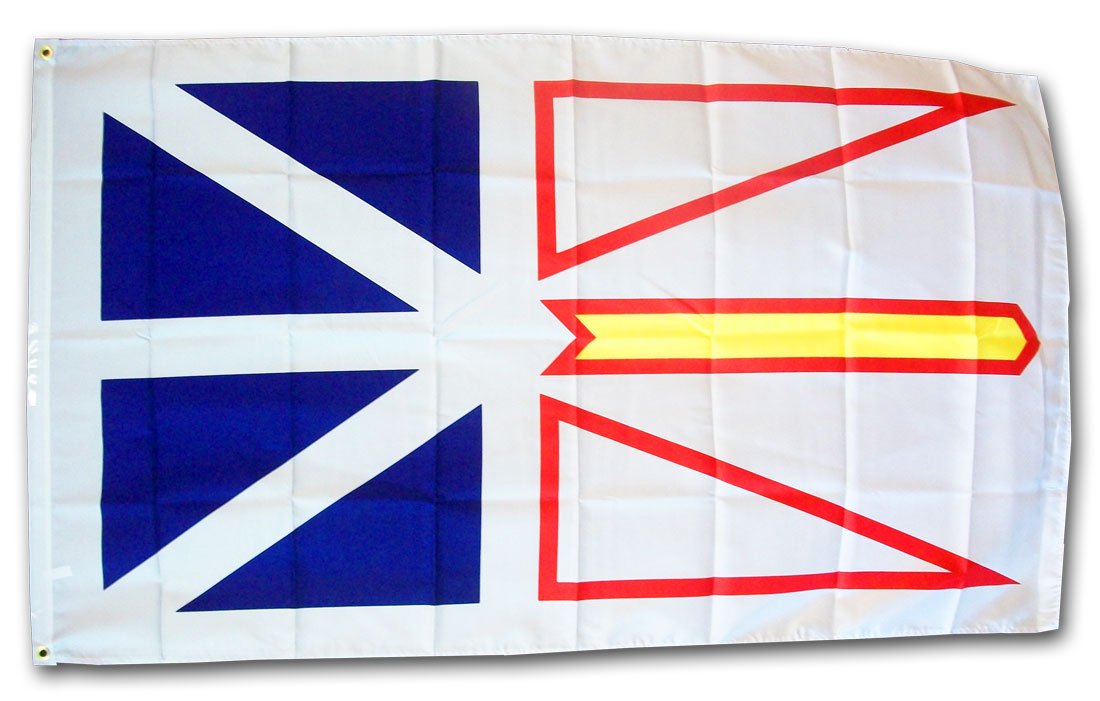 Newfoundland and Labrador 3'X5' Polyester Flag