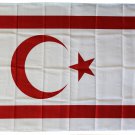 Northern Cyprus - 3'X5' Polyester Flag