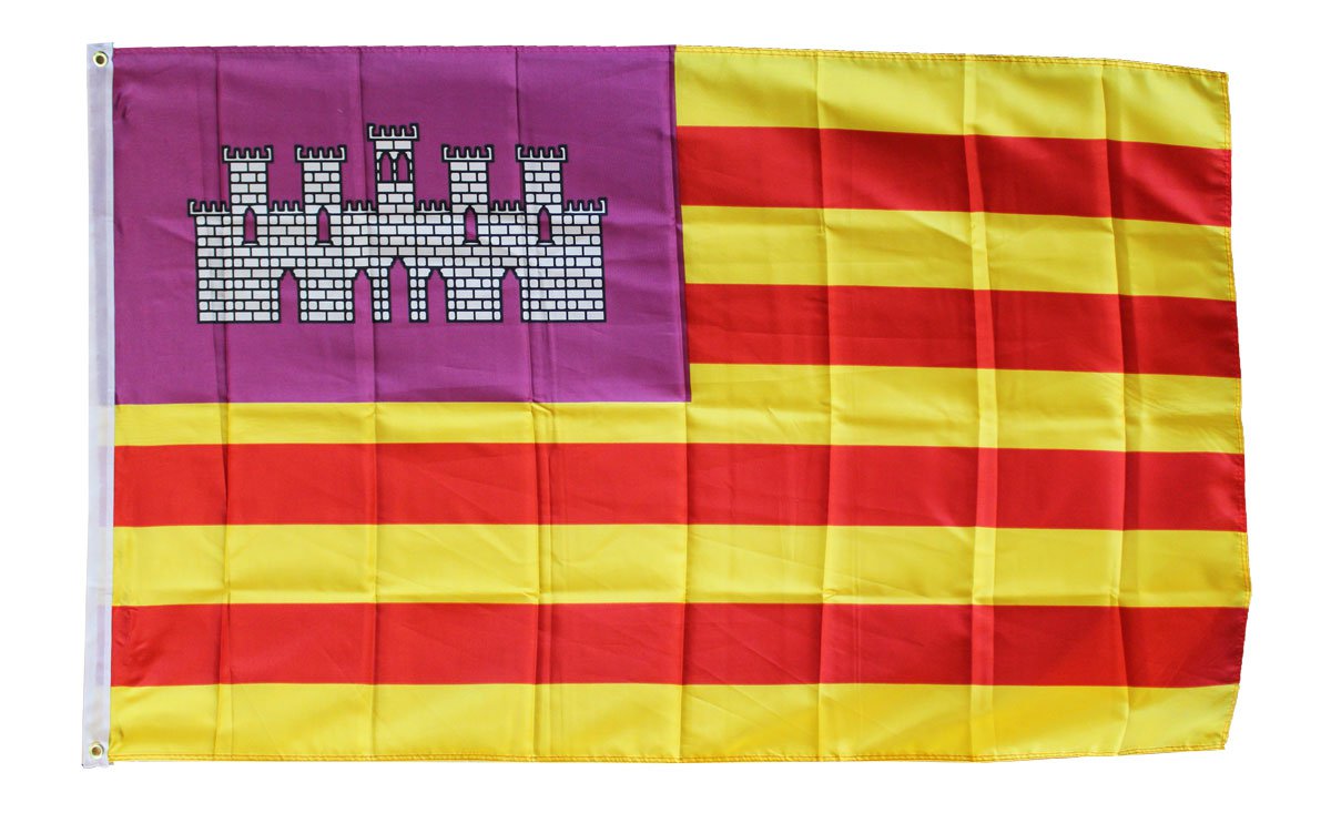 Balearic Islands - 3'X5' Polyester Flag