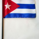 Cuba - 4"X6" Stick Flag