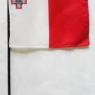 Malta - 4""X6"" Stick Flag