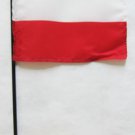 Poland - 4""X6"" Stick Flag