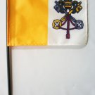 Vatican (Papal) - 4""X6"" Stick Flag