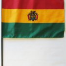 Bolivia - 8""X12"" Stick Flag