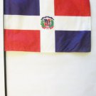 Dominican Republic - 8""X12"" Stick Flag