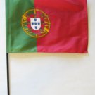 Portugal - 8""X12"" Stick Flag