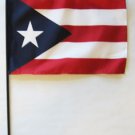 Puerto Rico - 8""X12"" Stick Flag