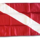 Diver Down - 10""x15"" Nylon Flag