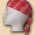 Tie Dye Red Headwrap