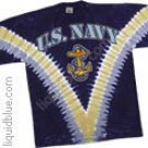Navy Tie-Dye T-Shirt (XXL)