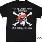 The Beatings Will Continue Cotton T-Shirt (M)