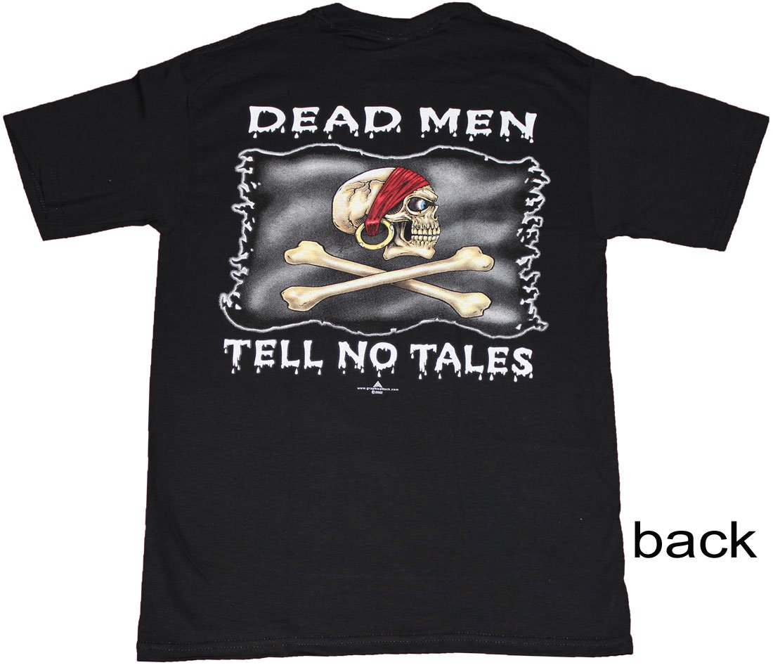 Dead Men Tell No Tales Cotton T-Shirt (M)