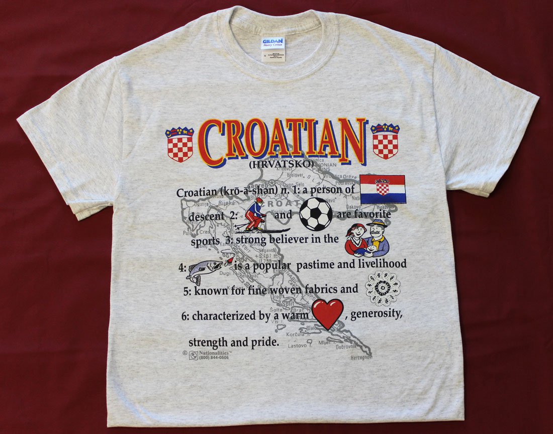 Croatia Definition T-Shirt (L)