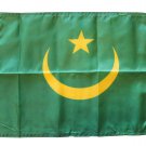 Mauritania - 12"X18" Nylon Flag (1959-2017)