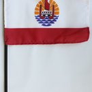 French Polynesia - 4""X6"" Stick Flag