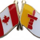 Canada Nunavut Friendship Lapel Pin