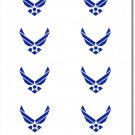 Air Force 50 Count Sticker Pack