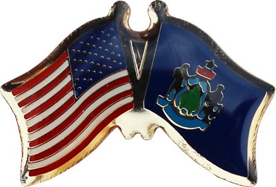 Maine Friendship Lapel Pin