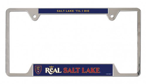 Real Salt Lake Metal License Plate Frame