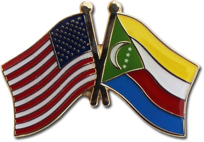 Comoros Friendship Pin