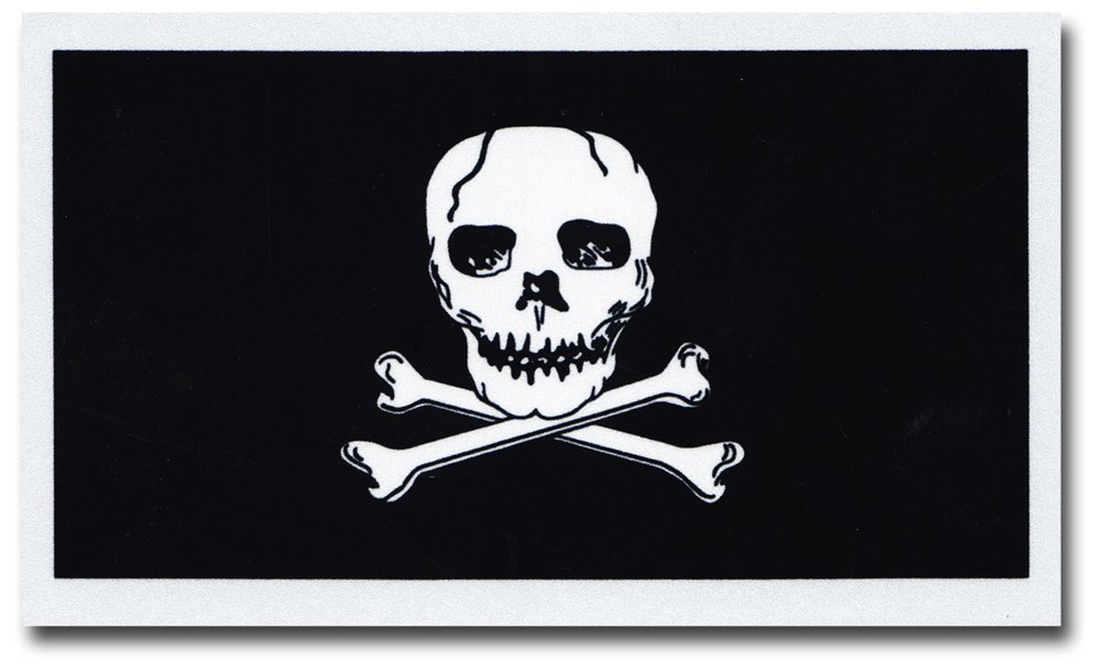 Jolly Roger Auto Decal