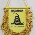 Gadsden (Dont Tread on Me) Window Hanging Flag (Shield)