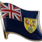 Turks and Caicos Flag Lapel Pin