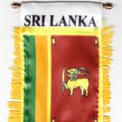 Sri Lanka Window Hanging Flag