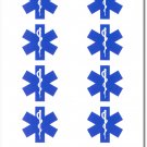 Emergency Medical Services (EMS) 50 Count Sticker Pack