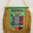 Zambia Window Hanging Flag (Shield)