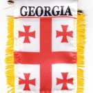 Republic of Georgia Window Hanging Flag