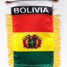Bolivia Window Hanging Flag